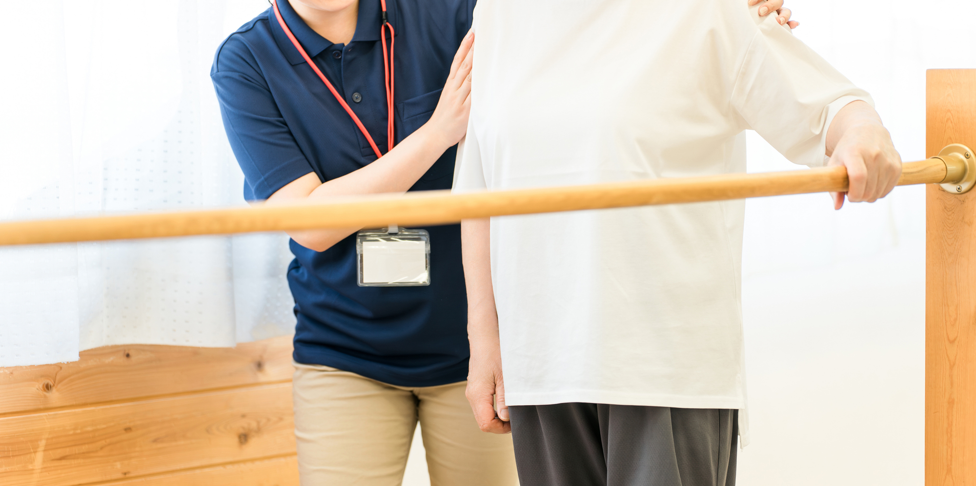 歩行・日常動作の確認の様子